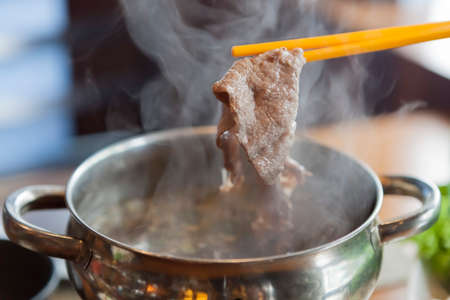 Beef with steamの写真素材