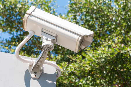 Security camera detects the movement watch right
