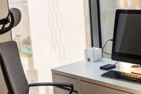 Shot of a modern working spaceの写真素材