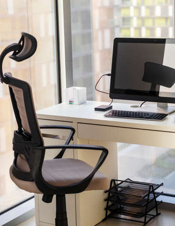 Shot of a modern working spaceの写真素材