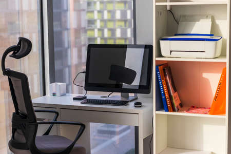 Shot of a modern working spaceの写真素材