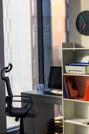 Shot of a modern working spaceの写真素材