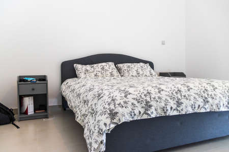 Shot of a furniture in the bedroomの写真素材