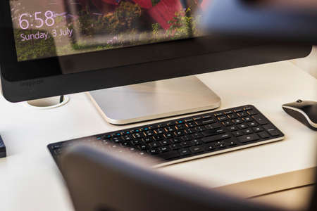 Shot of a modern working spaceの写真素材