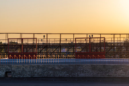 Concept shot of the railway.