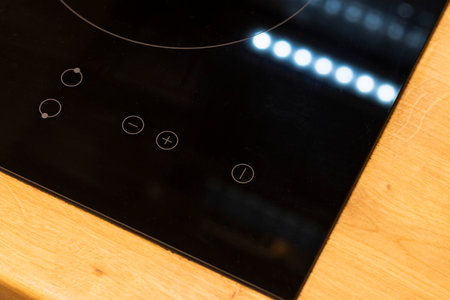 Concept shot of the electric oven surfaceの写真素材