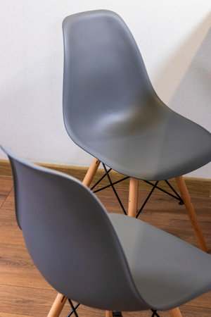 Ergonomic, modern, stylish chairs at the modern apartment