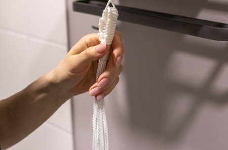 Weaving macrame.の写真素材