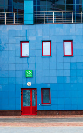 Shot of one of the entrances.の写真素材
