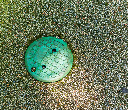 Plastic manhole, water well cover