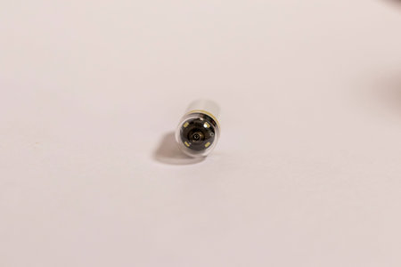 Close up shot of the capsule endoscopy camera