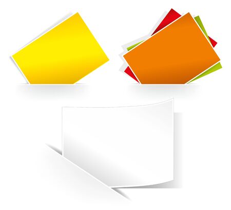 Thank you - grateful cards. Vector illustration.のイラスト素材