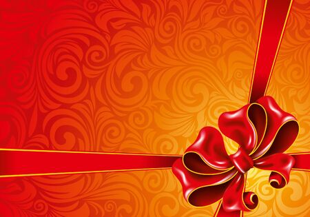 Celebrate bow background, vector illustrationのイラスト素材