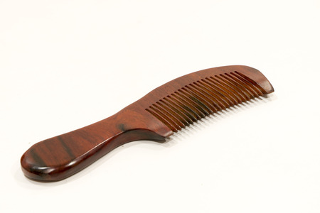 wooden combの写真素材