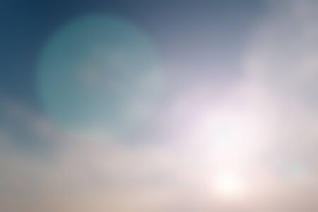 abstract sky background with flareの写真素材