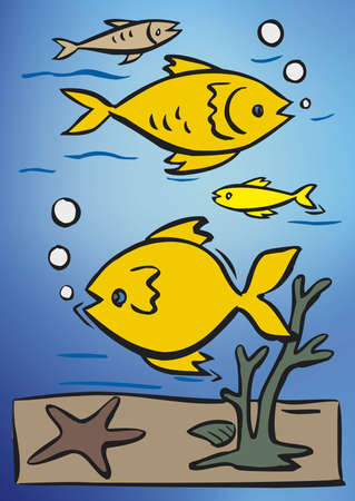 fish designsのイラスト素材