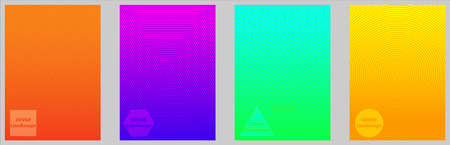 Abstract background Cool line square circle   design pattern. modernのイラスト素材