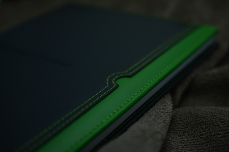 notebook closeupの写真素材