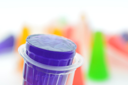 Jelly on white の写真素材