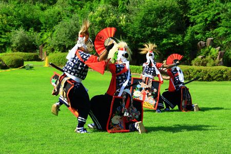 Kitakami Arts Festival onikenbaiのeditorial素材