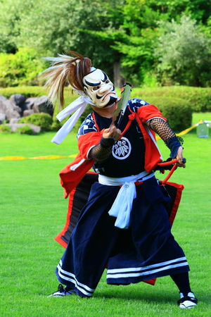Kitakami Arts Festival onikenbaiのeditorial素材