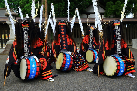 Deer dancingの写真素材