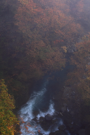 Hachimantai autumnの写真素材