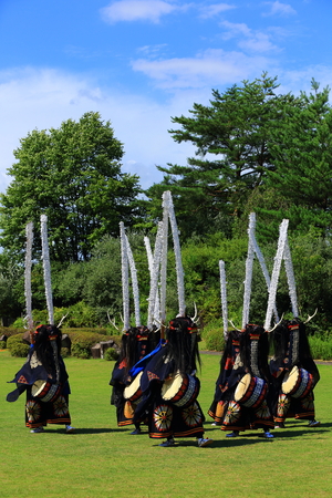 Iwate Folk Performing Arts Deer Odoriのeditorial素材