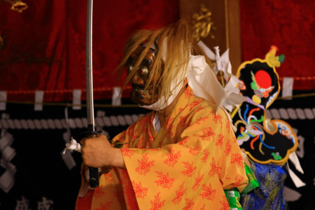 dance performances in the square,, Luannan County, Hebei Province, Chinaの写真素材