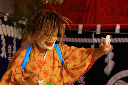 dance performances in the square,, Luannan County, Hebei Province, Chinaの写真素材