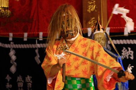dance performances in the square,, Luannan County, Hebei Province, Chinaの写真素材