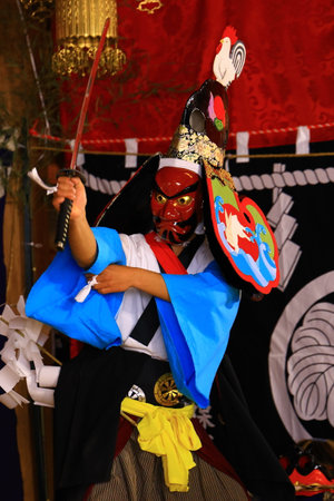dance performances in the square,, Luannan County, Hebei Province, Chinaの写真素材