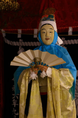 dance performances in the square,, Luannan County, Hebei Province, Chinaの写真素材