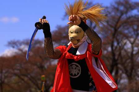 The Carnival at Basel (Basle - Switzerland) in the year 2015. The picture shows some costumed...