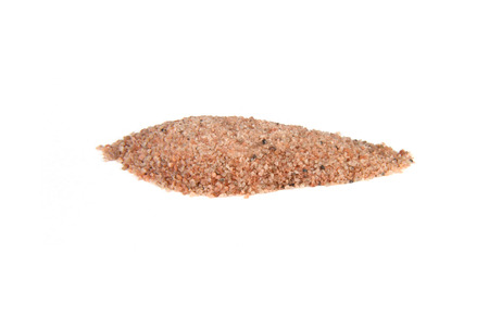 Heap of pink Himalaya salt mixed with black lava salt.