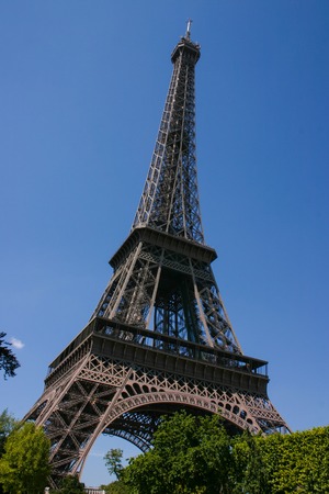 Eiffel Tower, Paris, France - Summerの写真素材