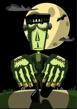 Mr  Frankensteinのイラスト素材