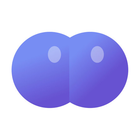 Molecular double structure vector illustration. Shape or model of connected molecules for scientific...