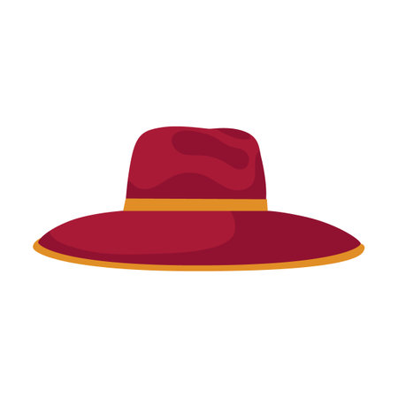 Retro and modern male and female headgear. Hat and cap for men and women cartoon vector illustration isolated on whiteのイラスト素材