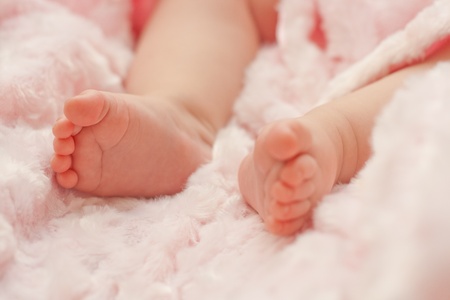 baby feetの写真素材
