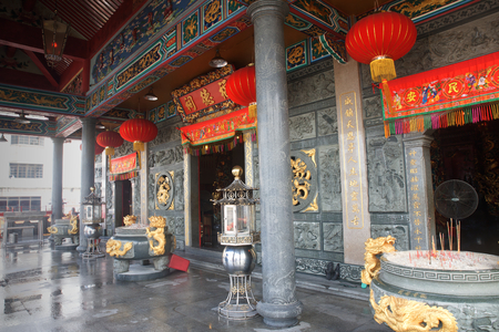 Main door of Tokong Tua Pek Kong templeのeditorial素材