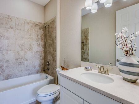 Simple new bathroom