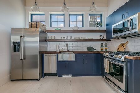 Small but amazing kitchen in mother in law connected apartment