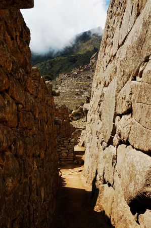 Machu Picchu Alleyの写真素材