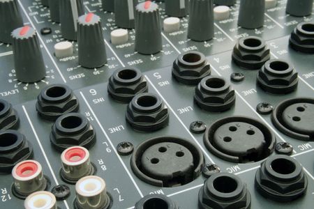 Shots of Sound Mixing console