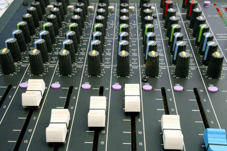 Shots of Sound Mixing console