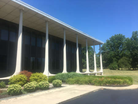 Vintage architecture front years gone by located in Marion, Ohioのeditorial素材