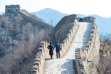 Great Wall of China at Mutianyu, near Beijing, China