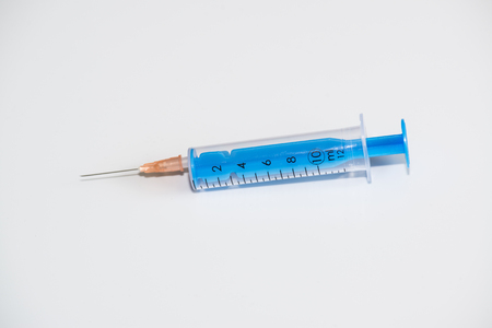 Medical syringeの写真素材