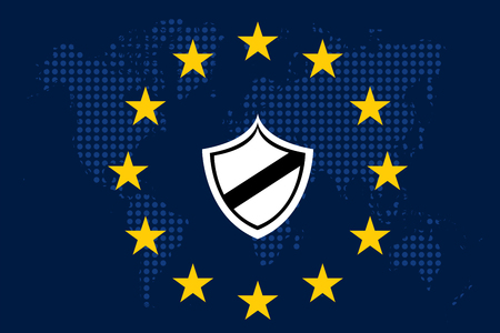 General Data Protection Regulation (GDPR)のイラスト素材